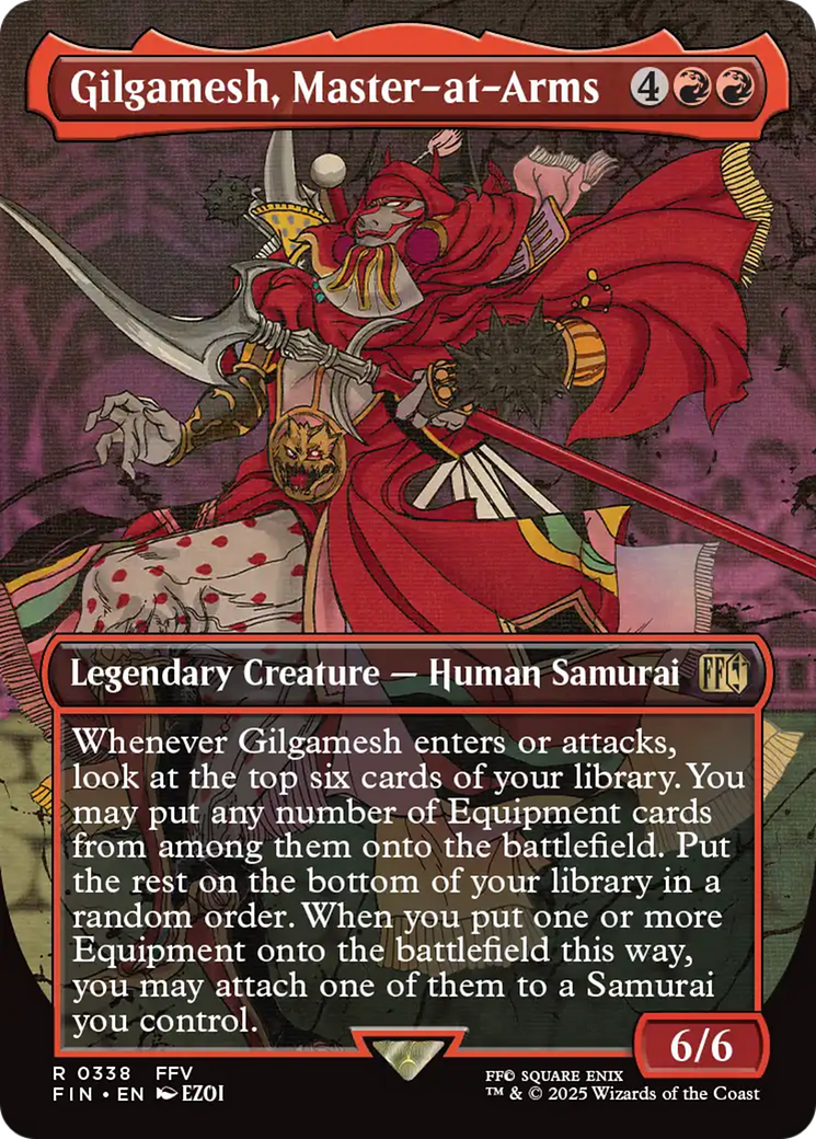 Gilgamesh, Master-at-Arms (Borderless) [FINAL FANTASY] | Webway Games