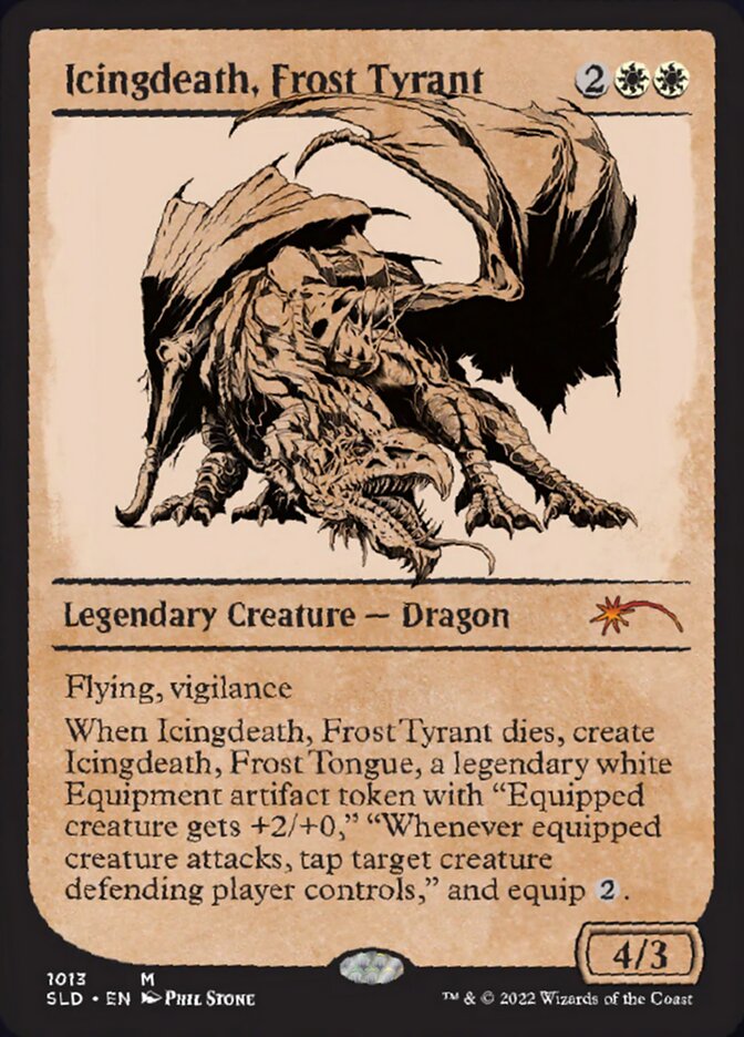 Icingdeath, Frost Tyrant (Showcase) [Secret Lair Drop Series] | Webway Games