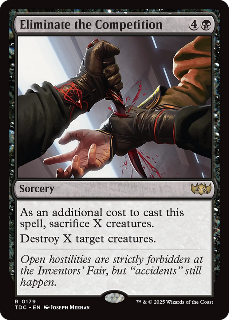 Eliminate the Competition [Tarkir: Dragonstorm Commander] | Webway Games
