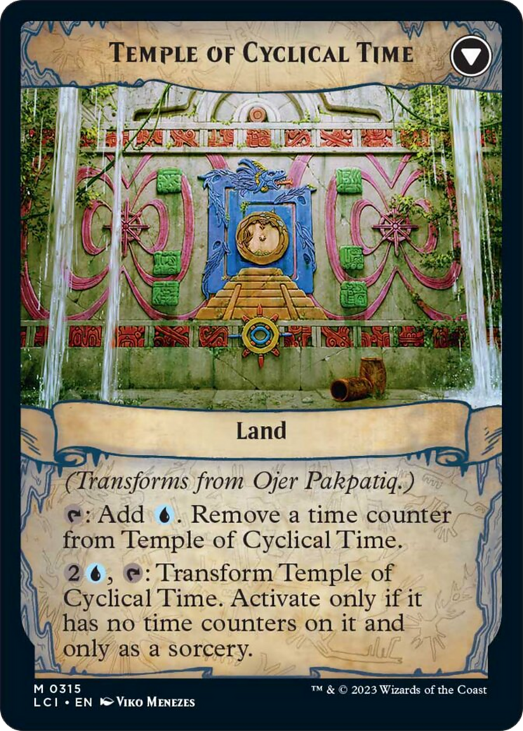 Ojer Pakpatiq, Deepest Epoch // Temple of Cyclical Time (Showcase) [The Lost Caverns of Ixalan] | Webway Games