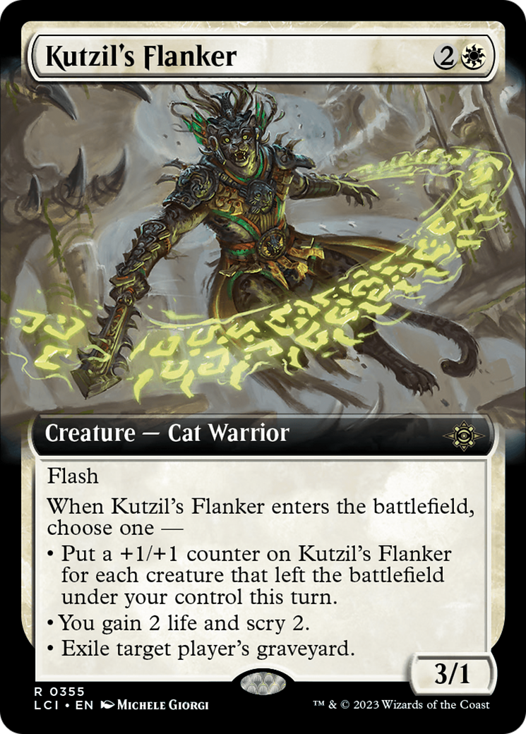 Kutzil's Flanker (Extended Art) [The Lost Caverns of Ixalan] | Webway Games