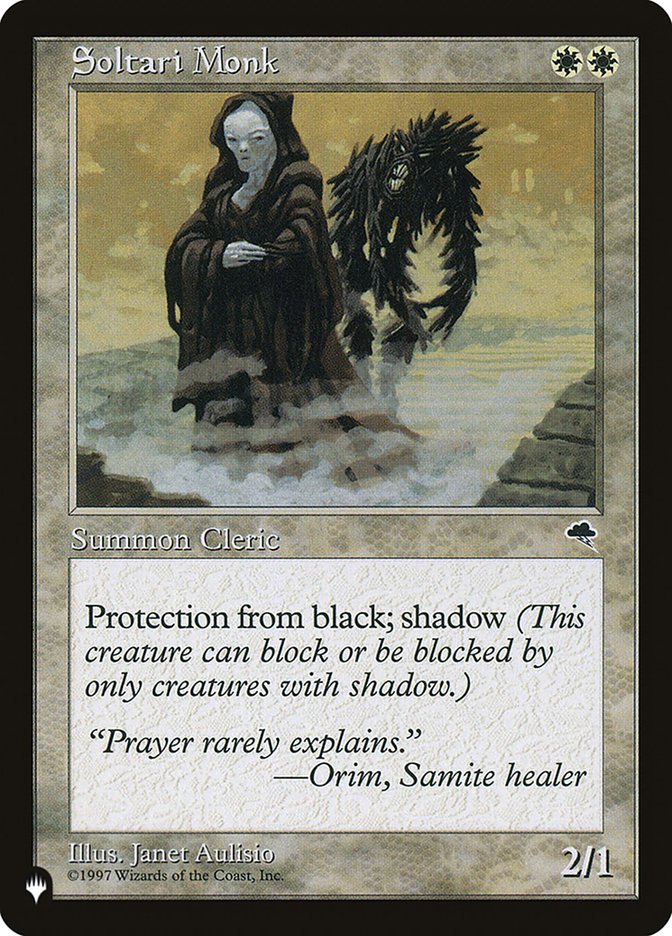 Soltari Monk [The List] | Webway Games