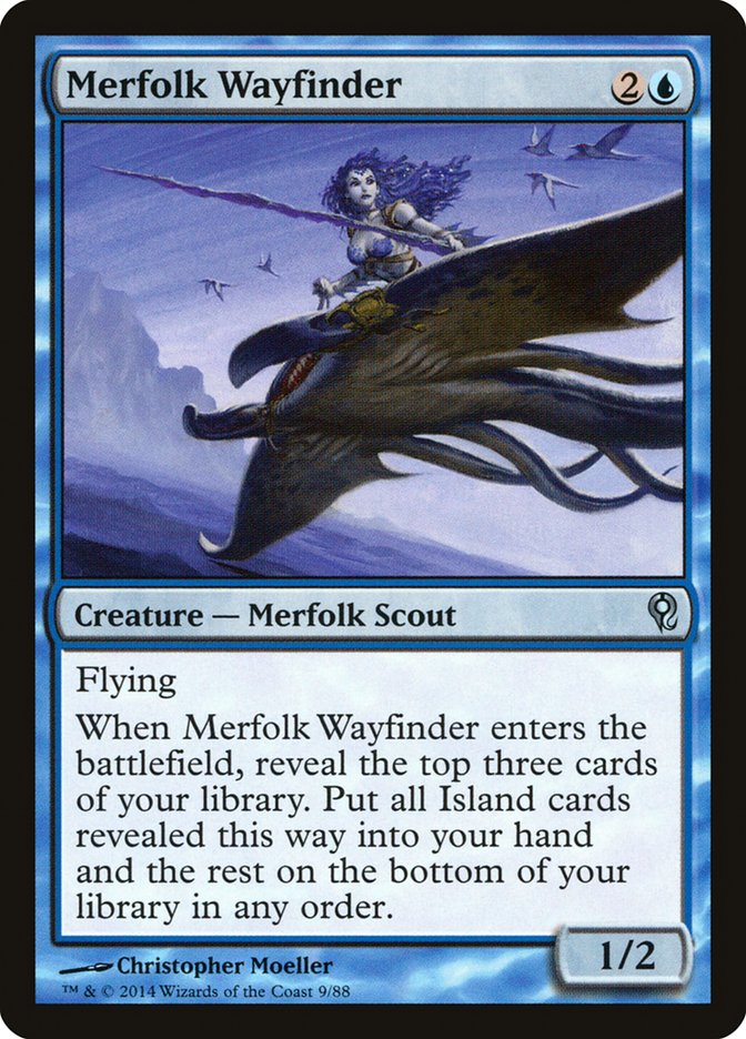 Merfolk Wayfinder [Duel Decks: Jace vs. Vraska] | Webway Games