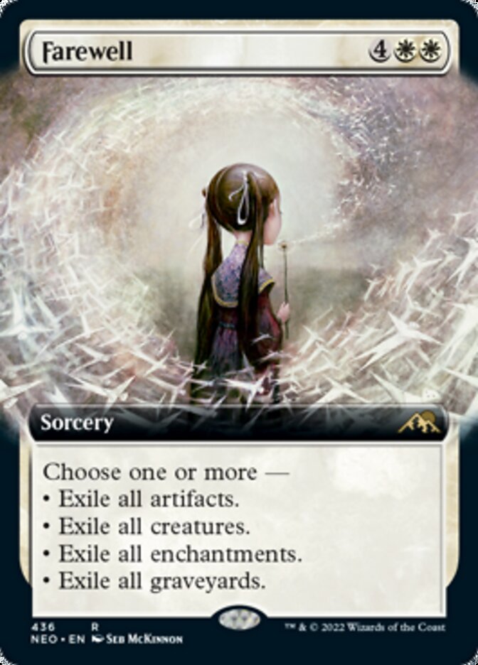 Farewell (Extended Art) [Kamigawa: Neon Dynasty] | Webway Games