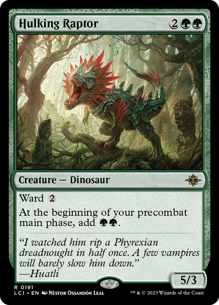 Hulking Raptor [The Lost Caverns of Ixalan] | Webway Games
