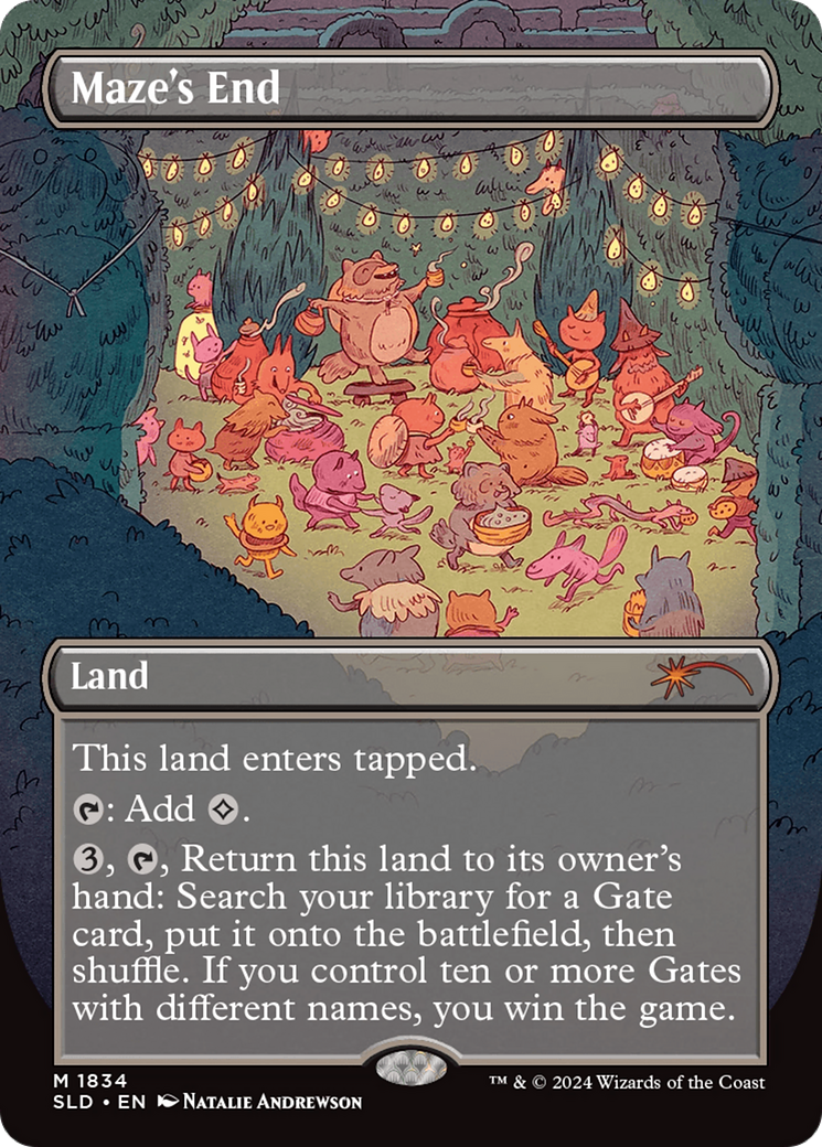 Maze's End (Rainbow Foil) [Secret Lair Drop Series] | Webway Games
