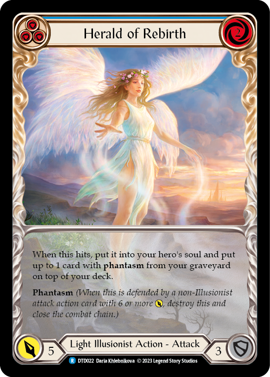 Herald of Rebirth (Blue) [DTD022] (Dusk Till Dawn) | Webway Games