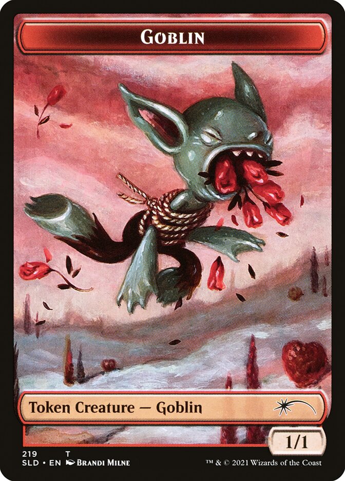 Goblin Token [Secret Lair Drop Series] | Webway Games