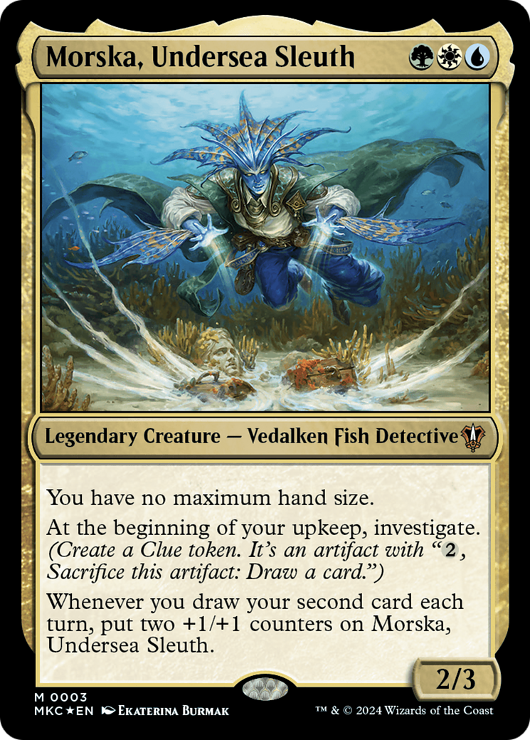 Morska, Undersea Sleuth [Murders at Karlov Manor Commander] | Webway Games