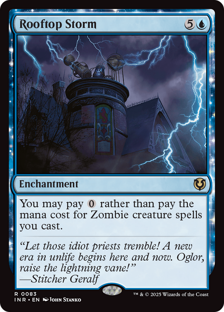 Rooftop Storm [Innistrad Remastered] | Webway Games