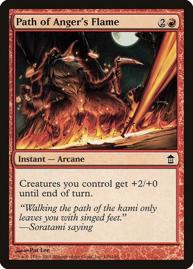 Path of Anger's Flame [Saviors of Kamigawa] | Webway Games