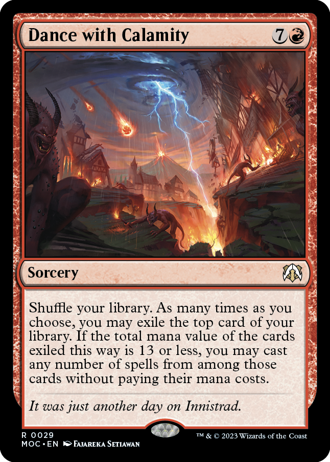 Dance with Calamity [March of the Machine Commander] | Webway Games