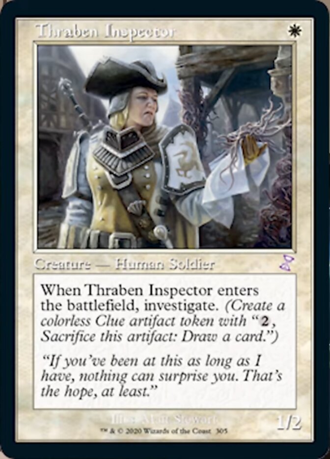 Thraben Inspector (Timeshifted) [Time Spiral Remastered] | Webway Games