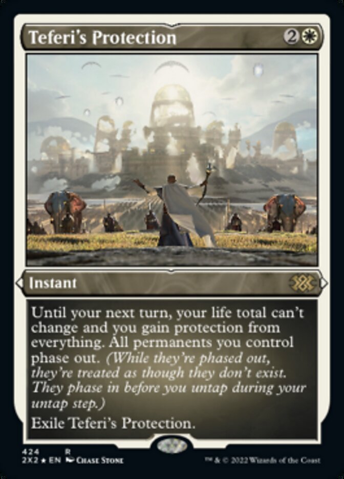 Teferi's Protection (Foil Etched) [Double Masters 2022] | Webway Games