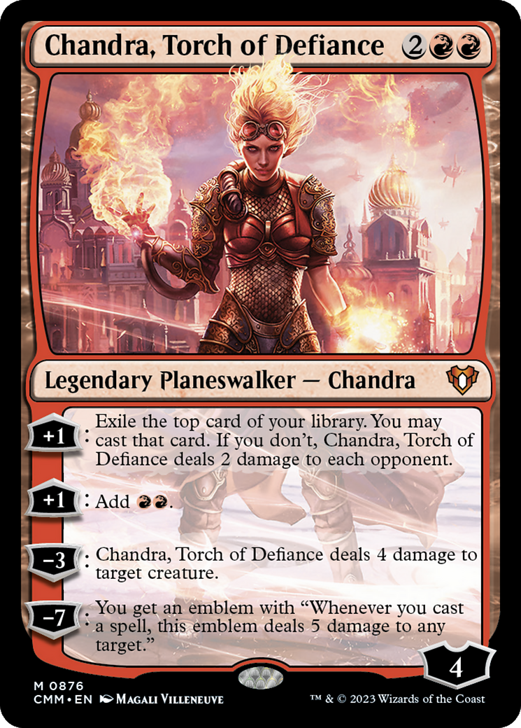 Chandra, Torch of Defiance [Commander Masters] | Webway Games