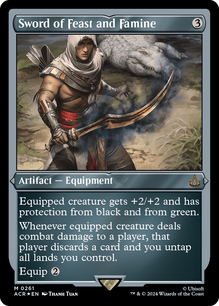 Sword of Feast and Famine (Foil Etched) [Assassin's Creed] | Webway Games