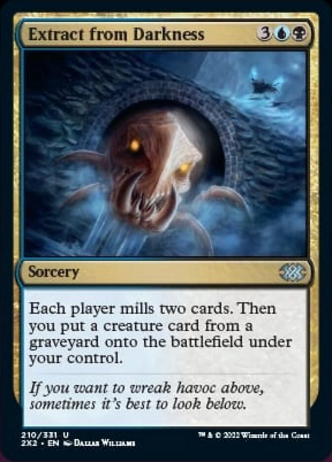 Extract from Darkness [Double Masters 2022] | Webway Games