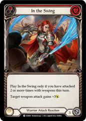 In the Swing (Red) [EVR063] (Everfest)  1st Edition Rainbow Foil | Webway Games