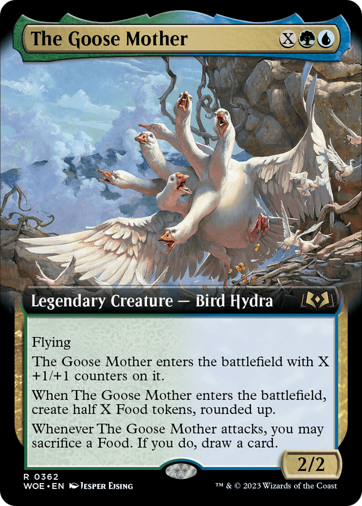 The Goose Mother (Extended Art) [Wilds of Eldraine] | Webway Games