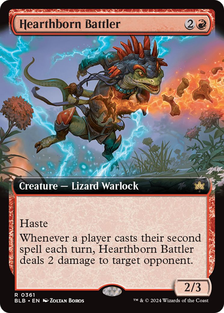 Hearthborn Battler (Extended Art) [Bloomburrow] | Webway Games