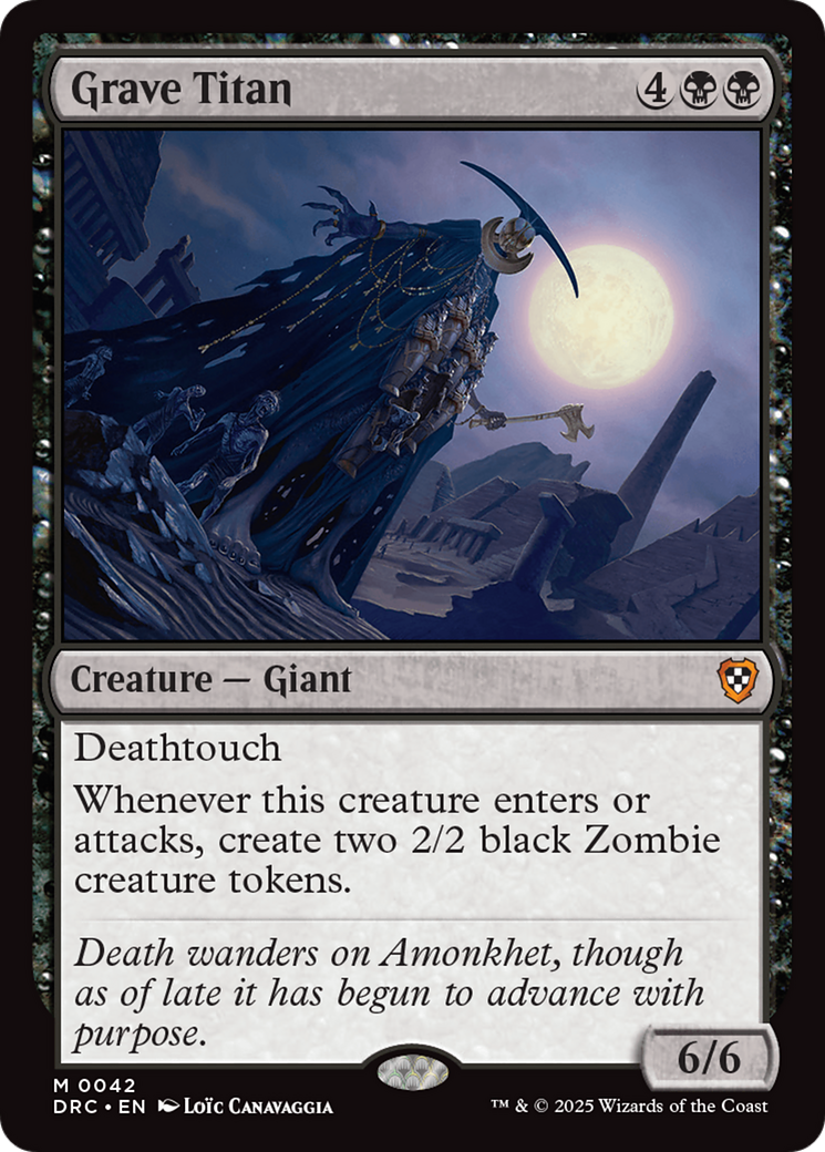 Grave Titan [Aetherdrift Commander] | Webway Games