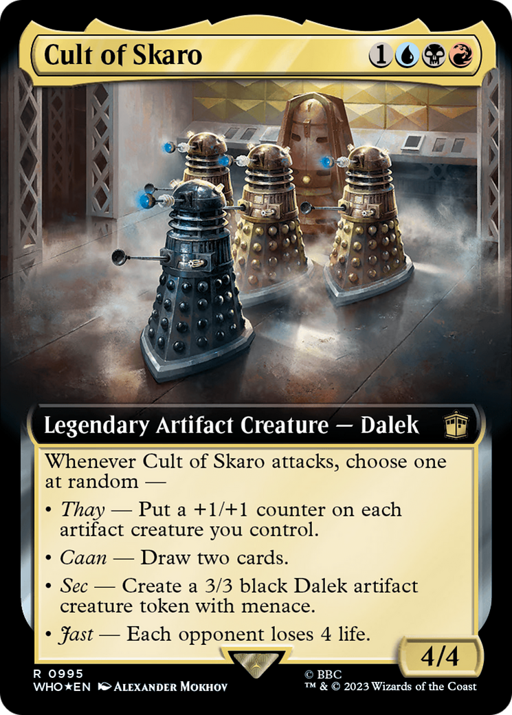Cult of Skaro (Extended Art) (Surge Foil) [Doctor Who] | Webway Games
