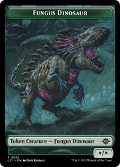 Fungus Dinosaur // Skeleton Pirate Double-Sided Token [The Lost Caverns of Ixalan Tokens] | Webway Games