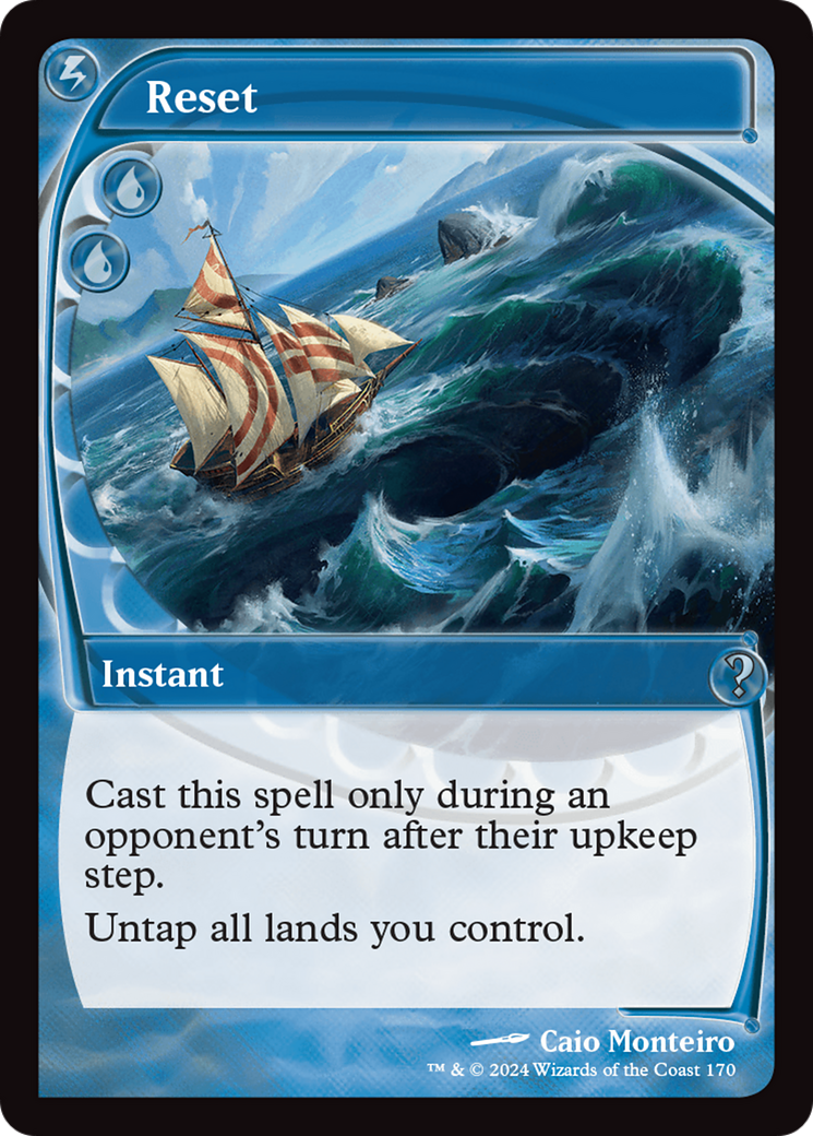 Reset (Future Sight) [Mystery Booster 2] | Webway Games