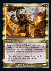 Territorial Kavu (Retro Foil Etched) [Modern Horizons 2] | Webway Games