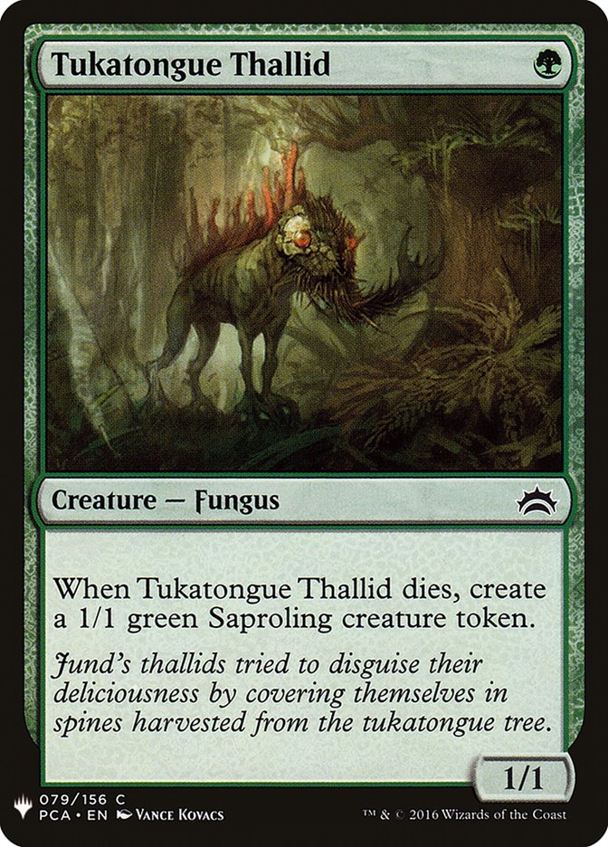 Tukatongue Thallid [Mystery Booster] | Webway Games