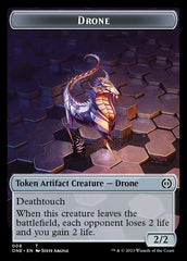 Phyrexian Mite (011) // Drone Double-Sided Token [Phyrexia: All Will Be One Tokens] | Webway Games