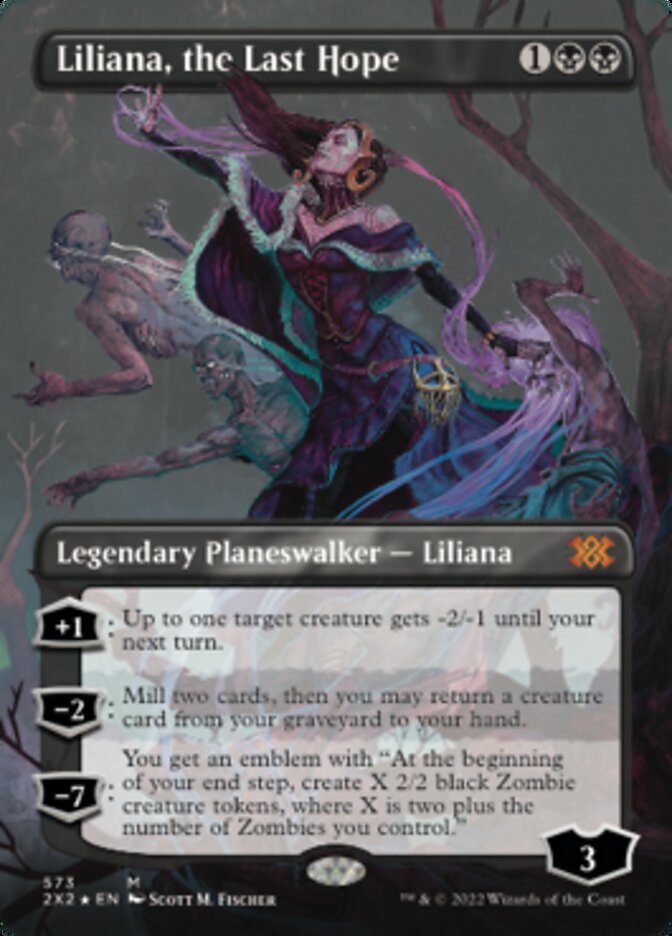 Liliana, the Last Hope (Textured Foil) [Double Masters 2022] | Webway Games
