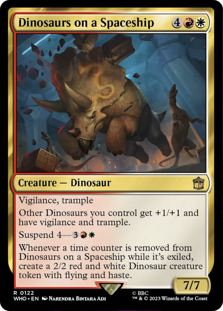 Dinosaurs on a Spaceship [Doctor Who] | Webway Games