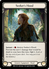 Seeker's Hood [OUT175] (Outsiders)  Cold Foil | Webway Games