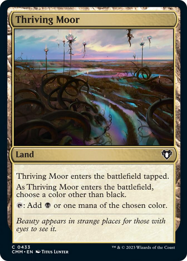 Thriving Moor [Commander Masters] | Webway Games