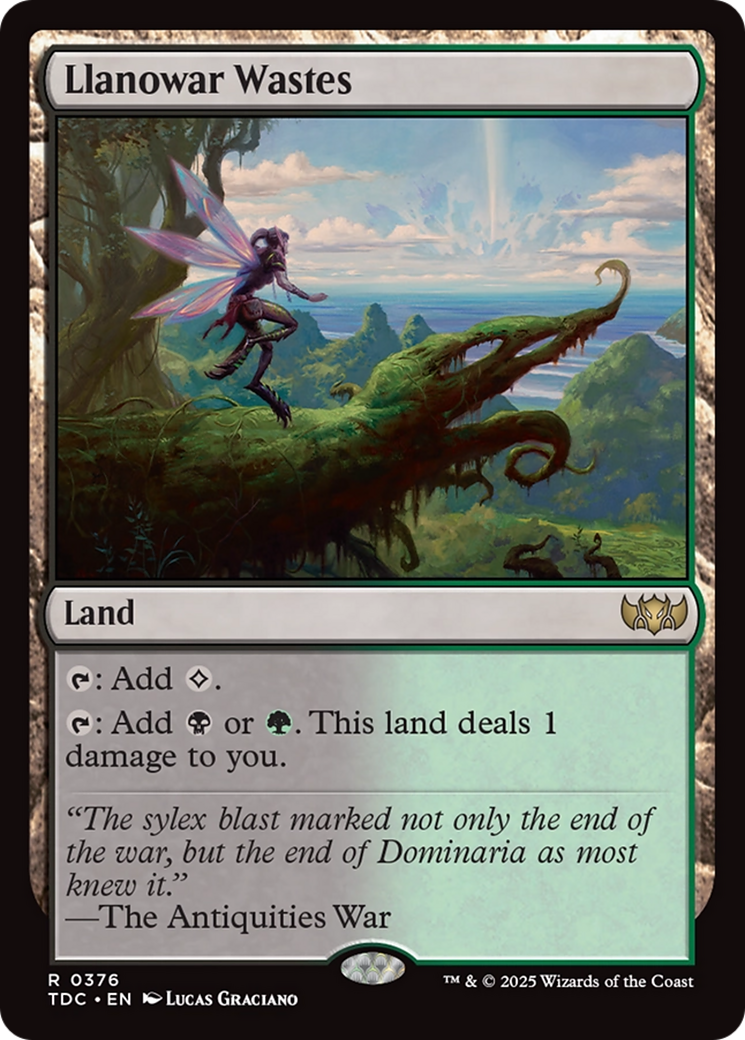 Llanowar Wastes [Tarkir: Dragonstorm Commander] | Webway Games