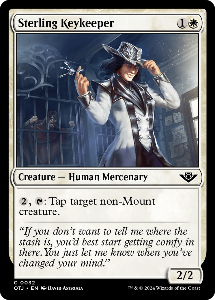 Sterling Keykeeper [Outlaws of Thunder Junction] | Webway Games