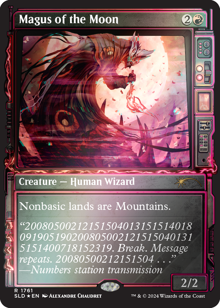Magus of the Moon (Rainbow Foil) [Secret Lair Drop Series] | Webway Games
