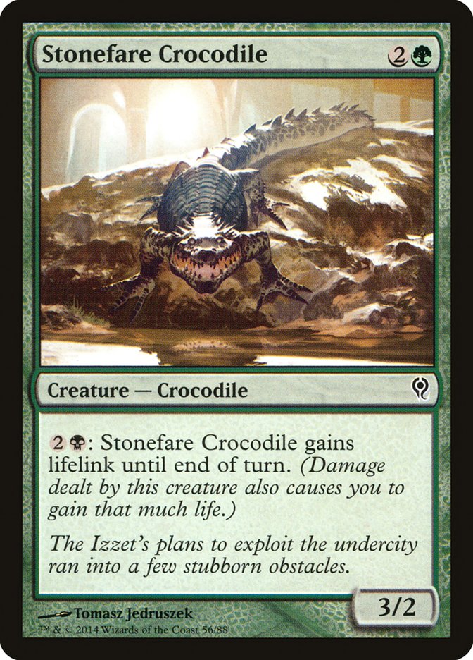 Stonefare Crocodile [Duel Decks: Jace vs. Vraska] | Webway Games