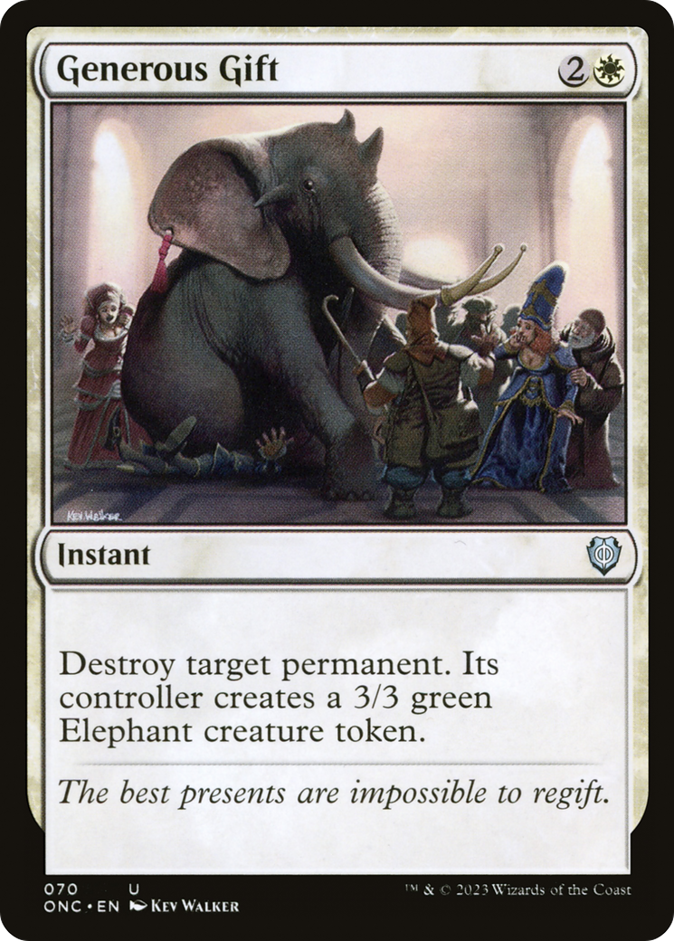 Generous Gift [Phyrexia: All Will Be One Commander] | Webway Games