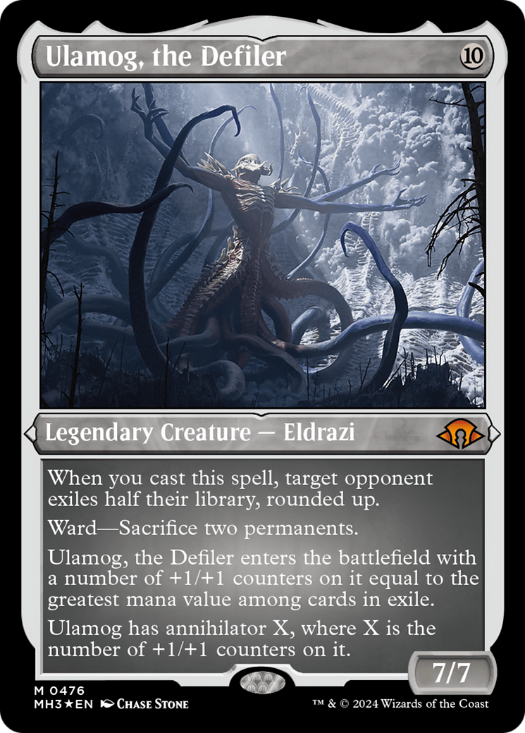Ulamog, the Defiler (Foil Etched) [Modern Horizons 3] | Webway Games