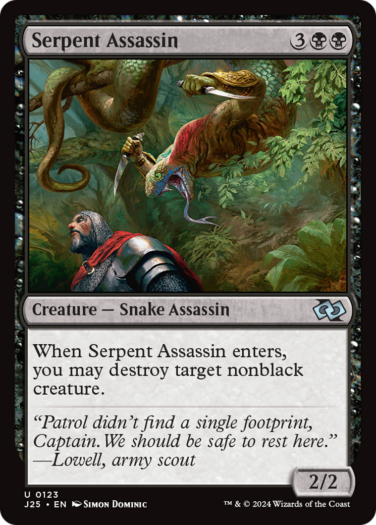 Serpent Assassin [Foundations Jumpstart] | Webway Games