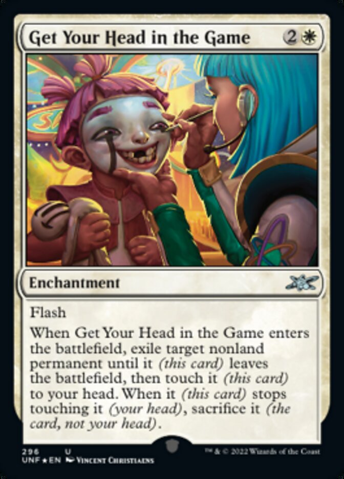 Get Your Head in the Game (Galaxy Foil) [Unfinity] | Webway Games