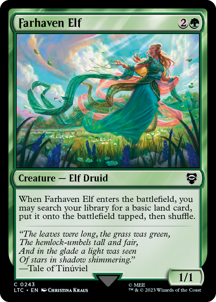 Farhaven Elf [The Lord of the Rings: Tales of Middle-Earth Commander] | Webway Games
