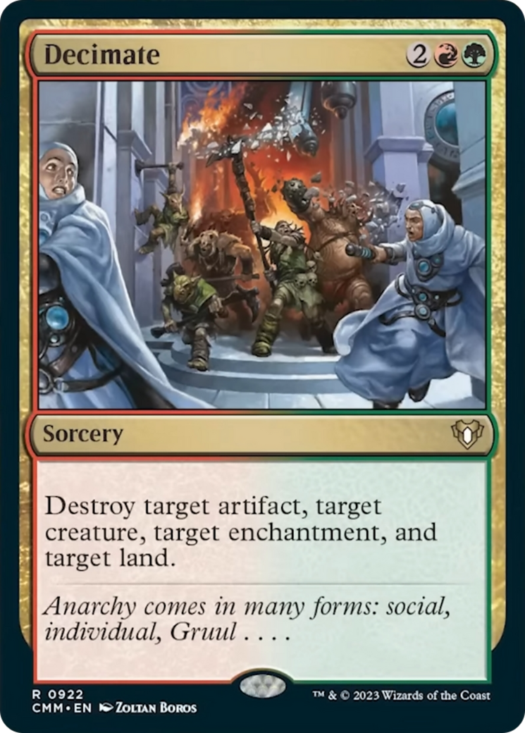 Decimate [Commander Masters] | Webway Games