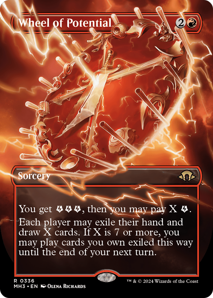 Wheel of Potential (Borderless) [Modern Horizons 3] | Webway Games