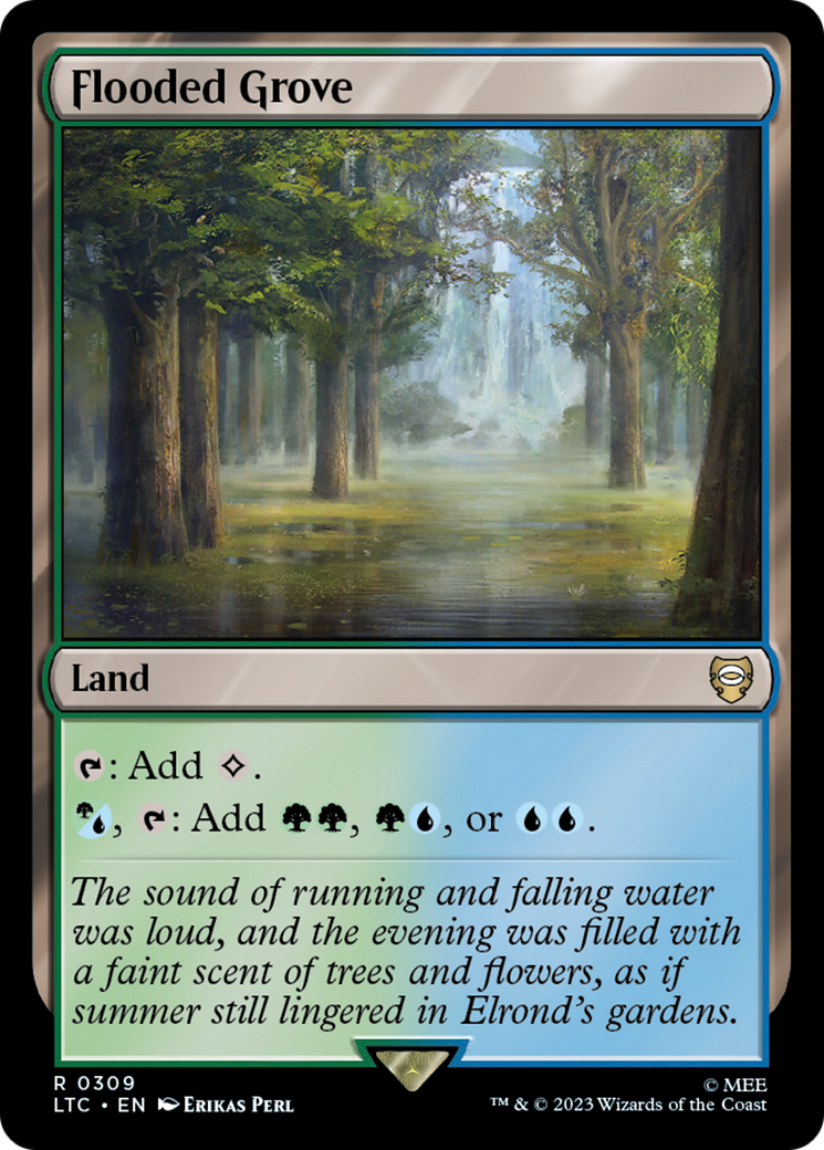 Flooded Grove [The Lord of the Rings: Tales of Middle-Earth Commander] | Webway Games
