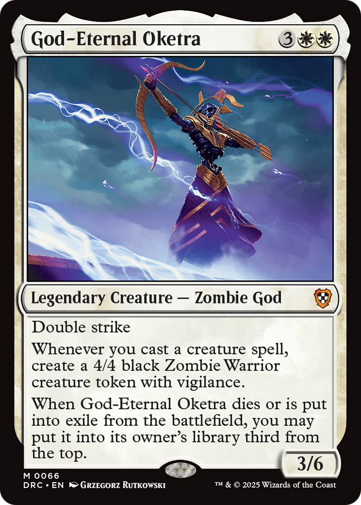 God-Eternal Oketra [Aetherdrift Commander] | Webway Games