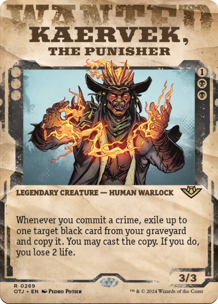 Kaervek, the Punisher (Showcase) [Outlaws of Thunder Junction] | Webway Games