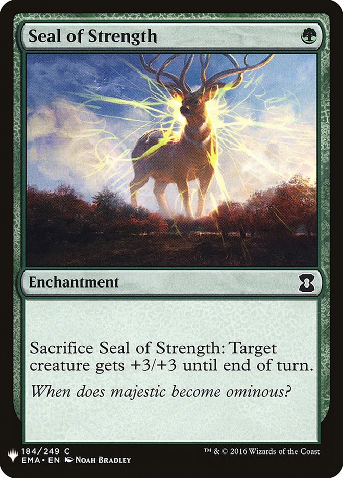 Seal of Strength [Mystery Booster] | Webway Games